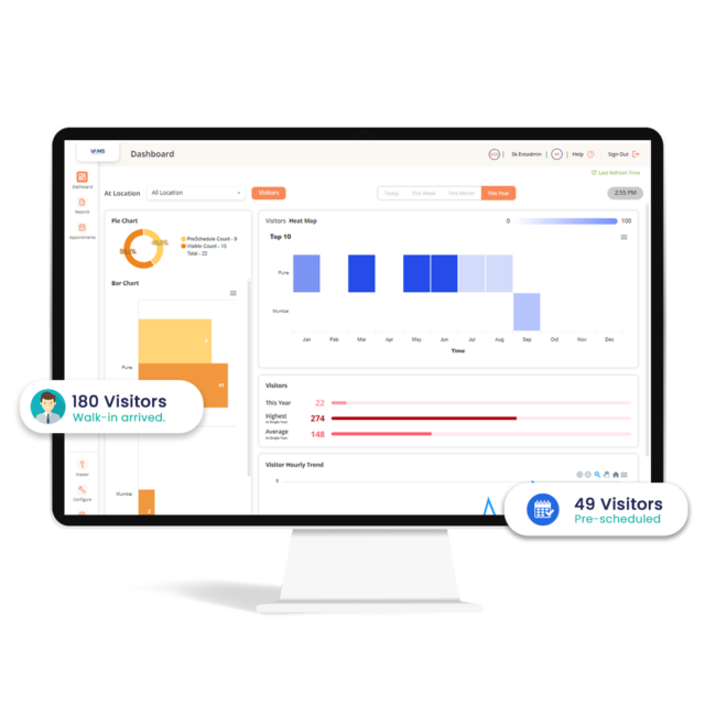 Visitor Management System For Enterprise - VAMS Global